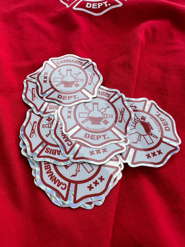 New CANNABIS DEPT. Stickers