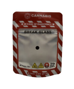 3,5g mylar CANNABIS DEPT. bag
