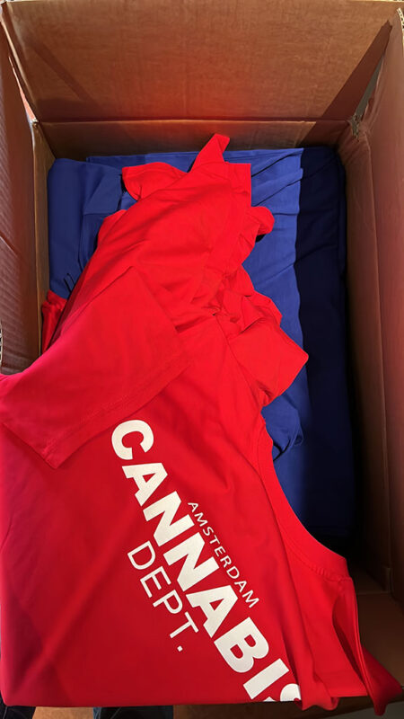 Fresh Batch of CANNABIS DEPT. t-shirts