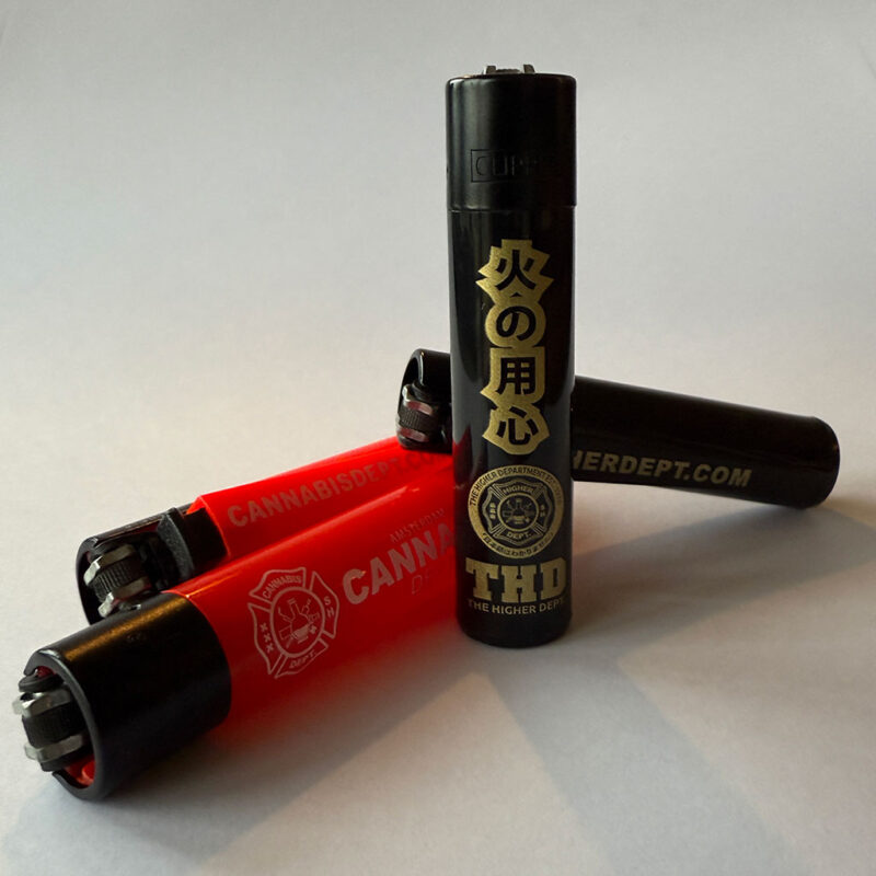 Branded reusable CLIPPER lighters
